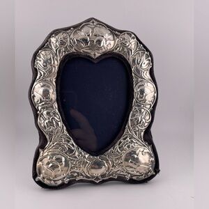 KFLD 925 Sterling Silver Rectangle Repousse Picture Frame 6" x 8"​​​​​​​​​​​​